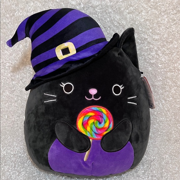 Squishmallows Toys Squishmallows Autumn The Cat 2 With Lolipop